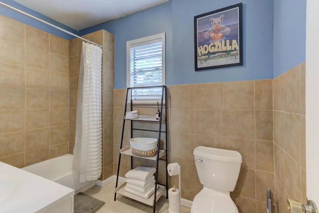 Bright & Charming Cottage With Fire Pit And Porch Swing - Close To Beale Street, Bbq, Graceland, And The Liberty Bowl Memphis Casa vacanze